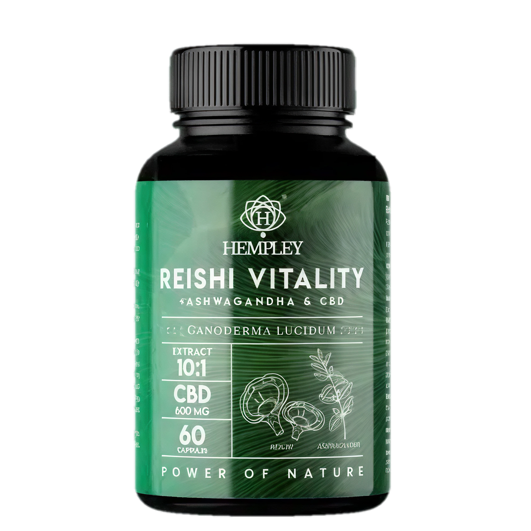 Integratore CBD + Reshi e Ayurvedica